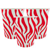 Vaso Cartón Zebra Biodegardables 9 y 8 Onzas