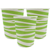 Vaso Cartón Zebra Biodegardables 9 y 8 Onzas
