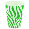 Vaso Cartón Zebra 9 Onzas x12