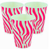 Vaso Cartón Zebra 9 Onzas x12