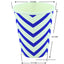 Vaso Cartón Zigzag 9 Onzas x12