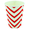 Vaso Cartón Zigzag 9 Onzas x12