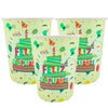 Vaso Carton Biodegradable Feliz Cumpleaños 9 Onzas x12
