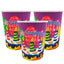 Vaso Carton Biodegradable Feliz Cumpleaños 9 Onzas x12