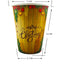Vaso Cartón 8 Onzas Biodegradables Feliz Navidad x 12