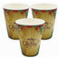 Vaso Cartón 8 Onzas Biodegradables Feliz Navidad x 12