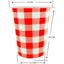 Vaso Cartón Picnic Rojo 9 Onzas x12