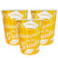 Vasos Cartón Biodegradable Metalizado Grado 8 Onzas x12