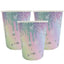 Fiesta Diamantes (Servilletas x20-Vasos 8oz x12-Platos 7" x12) Biodegradables