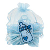 Recordatorio Canasta de Baby Shower Azul