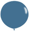 Globos Látex Biodegradables Retro Azul /966
