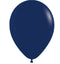Globos Látex Biodegradables Corrientes Azul Marino