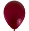 Paquetes Globos Estandar Solido Burbundy