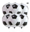 Globos Metalizados Balón Futbol 4D Redondo Varios Tamaños