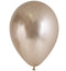 Globos Látex Biodegradables Espejo Cromado Champaña