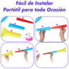 Trompetas de Plastico Plegablez Vuvuzelas