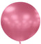 Globos Látex Biodegradables Espejo Cromado Fucsia