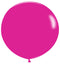 Globos Látex Biodegradables Corrientes Fucsia Fuerte