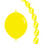 Globos Látex biodegradables Enlace Rapido Corrientes Amarillo /048