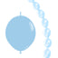 Globos Látex biodegradables Enlace Rapido Pastel Azul Claro /260