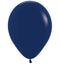 Globos Látex Biodegradables Satinados Perlados Azul Noche K12