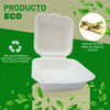 Eco-Productos Contenedor de Comida de Caña de Azucar x 12