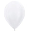 Globos Látex biodegradables Satinado Blanco P8