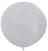 Globos Látex biodegradables Satinado Plata P10
