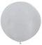 Globos Látex biodegradables Satinado Plata P10