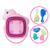 Juguetes Balde- Flexible - Plegable para Jugar en la Arena con Accesorios