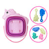 Juguetes Balde- Flexible - Plegable para Jugar en la Arena con Accesorios