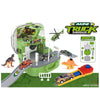 Juguetes Pista Dinosaurios conjunto de garaje caja de almacenamiento