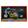Juguete Moto de Carreras con Tracción de Impulso.