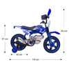 Bicicleta Moto 16 Pulgadas