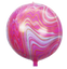 Globos Metalizados 22"Redondos Marmoleado 4D Ágata