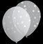 Globos Látex Biodegradables Cristal 360° Flores Transparente