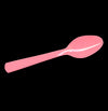Cubiertos Plasticos Rosados x 12