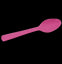 Cubiertos Plasticos Fucsia x 12
