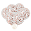Globos Látex Biodegradables Cristal Relleno x6