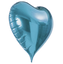 Globos Metalizados 6"10"-18"-24"-36" Corazónes Lisos