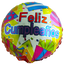 Globos Metalizados Feliz Cumpleaños 10" Círculo