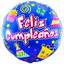 Globos Metalizados Feliz Cumpleaños 18" Círculos