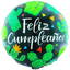 Globos Metalizados Feliz Cumpleaños 18" Círculos