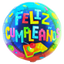 Globos Metalizados Feliz Cumpleaños 18" Círculos