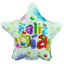 Globos Metalizados Foil (Mayler) 10" Estrella Feliz Día x1