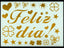 Stickers Para Globos Feliz Día