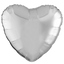 Globos Metalizados 18"Corazón Mate