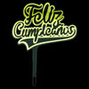 Adorno Torta- Topper Paste Feliz Cumpleaños