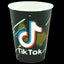 Vaso Cartón Tik Tok 9 Onzas x12