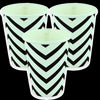 Vaso Cartón Zigzag 9 Onzas x12